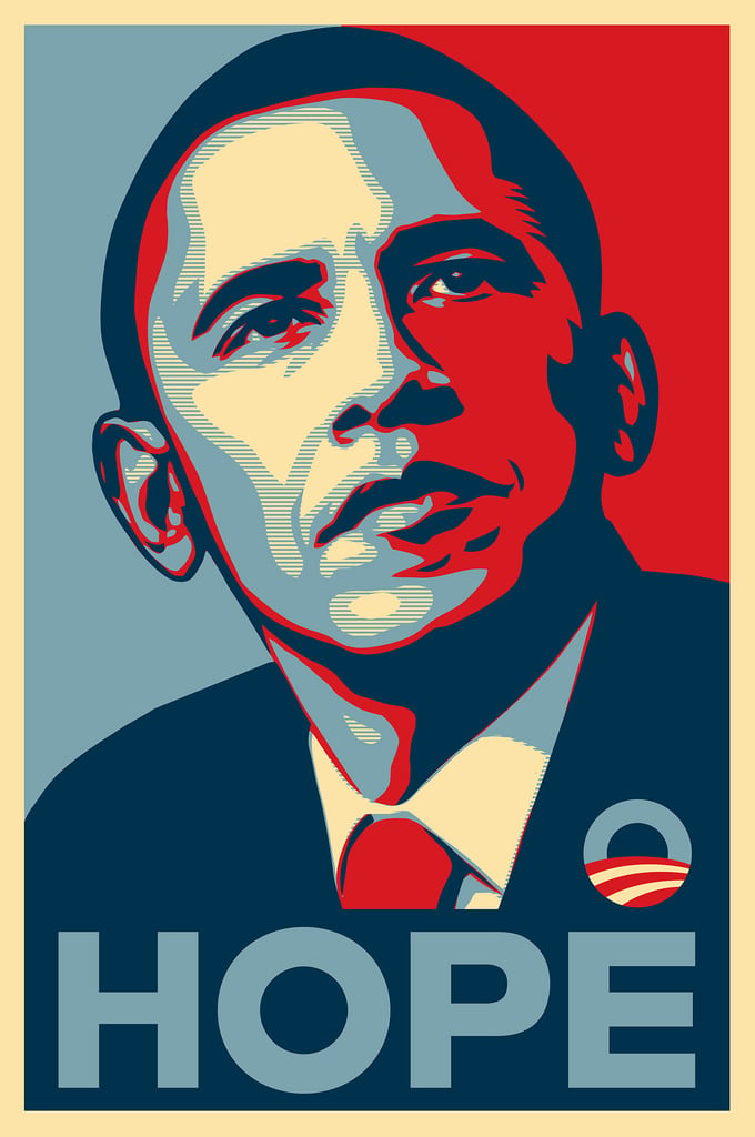 Hope, Shepard Fairey, 2008