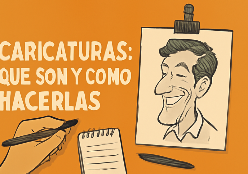 Caricatura: qué es y cómo se realiza
