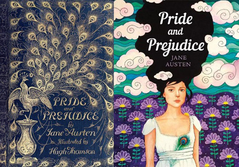 #HistoriasDePortadas: Las portadas de «Orgullo y prejuicio» generación tras generación