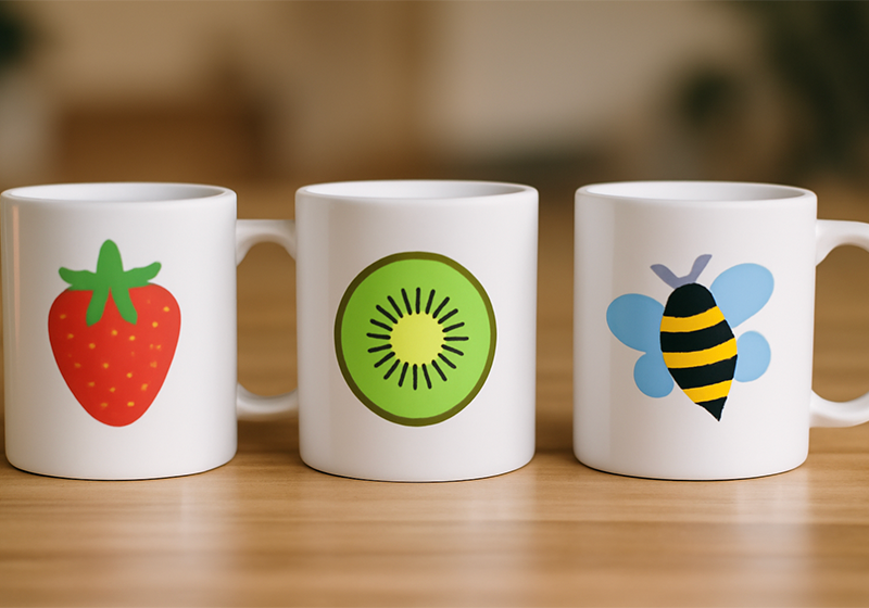 Tazas personalizadas: elige el tipo adecuado, el material perfecto y la impresión ideal