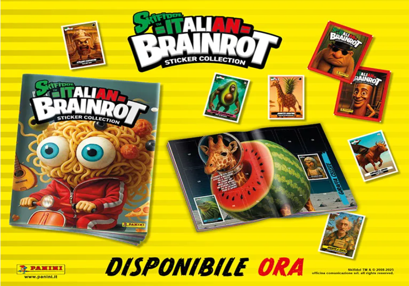 El brainrot italiano y los cromos de Panini: entrevista con el equipo de marketing de Panini Collectibles
