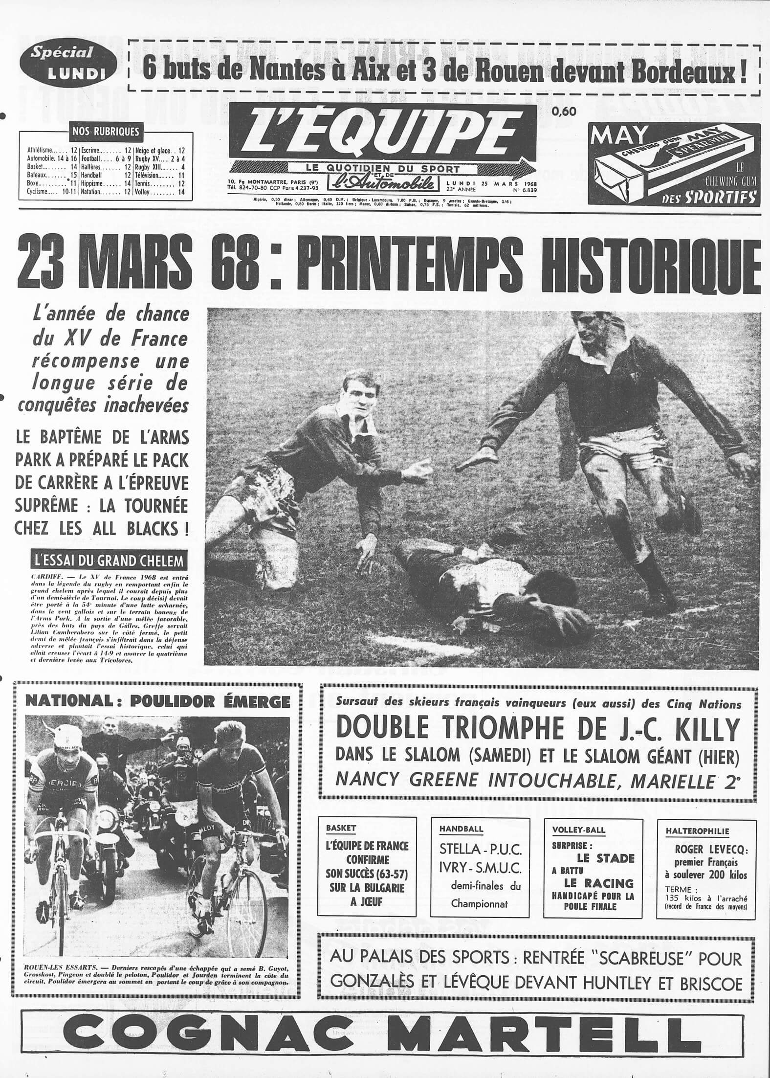Las hazañas deportivas contadas en su máxima expresión: el legendario periódico «L’Équipe»