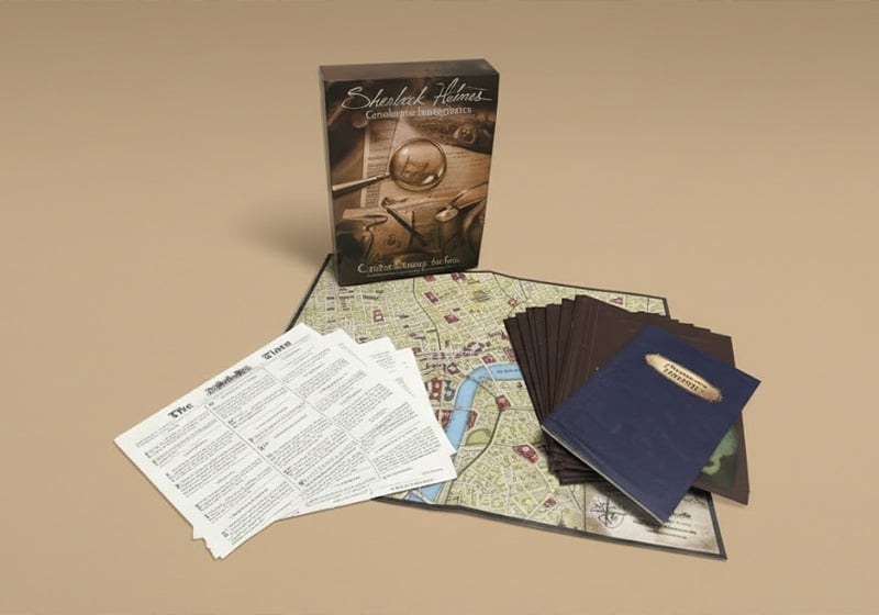 Sherlock Holmes Detective Asesor: la historia y los manuales del juego de mesa para auténticos detectives