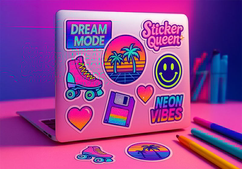 Crear un adhesivo: guía completa (diseño, materiales e impresión sin errores)