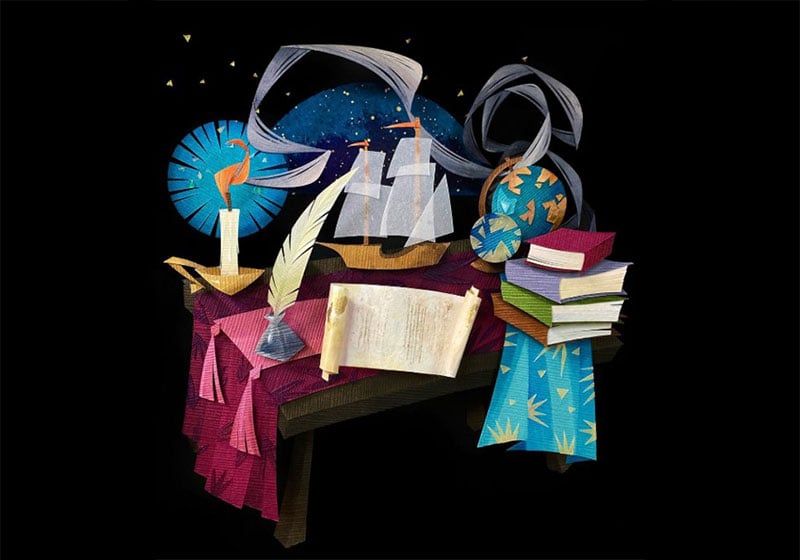 Morgana Wallace y sus seres mitológicos en papel