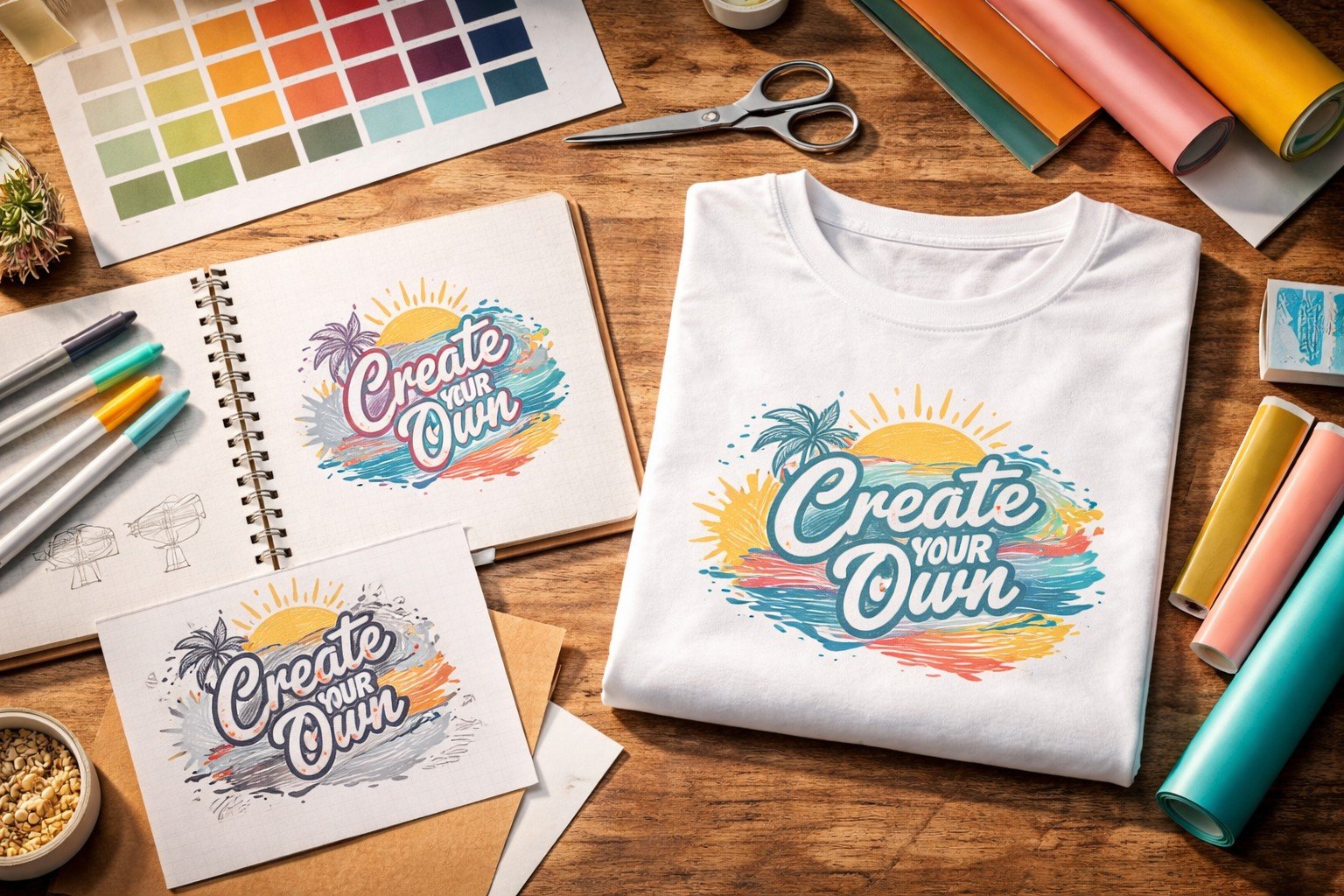 Cómo crear una camiseta personalizada: guía completa