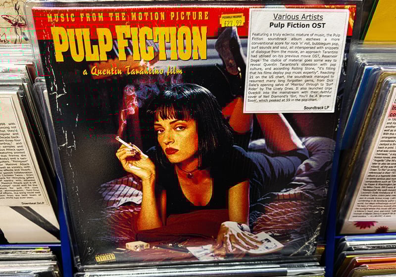 #HistoriasDeCarteles: los carteles de «Pulp Fiction»