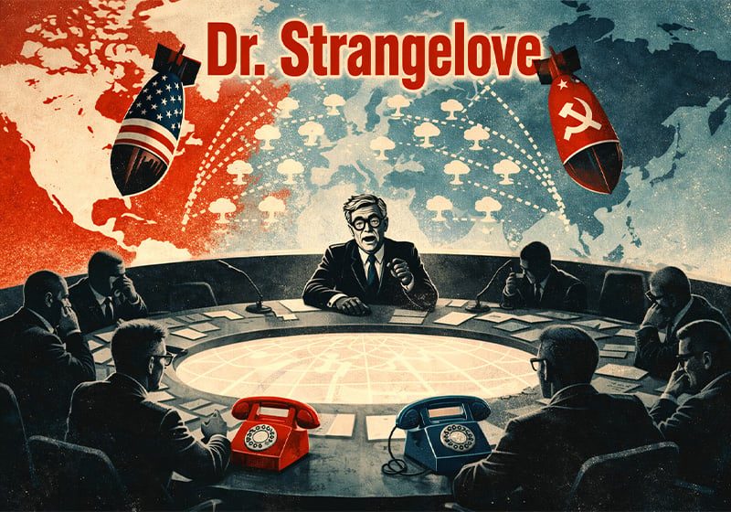 HistoriasDeCarteles: el cartel de «Dr. Strangelove» de Stanley Kubrick