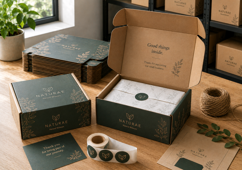 Cajas automontables: guía completa sobre el packaging que simplifica envíos, branding y experiencia de unboxing