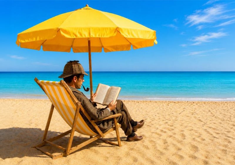 Novela negra en la playa: la historia de una combinación perfecta