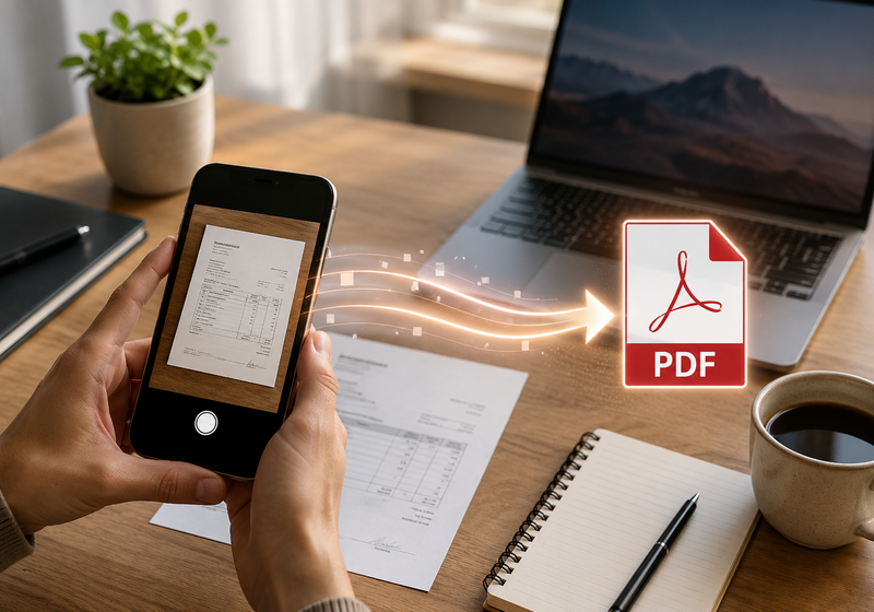 Cómo convertir una foto en PDF: guía completa para PC, móvil y online